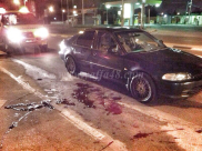 بالصور: إصابة خطيرة لشاب اثر تعرضه لعملية طعن وسط مدينة الرملة 